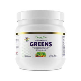 Poudre Energy Greens Paradise Herbs 472g vue de face
