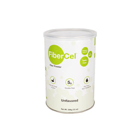 Poudre FiberCel 340 g vue de face avec étiquette