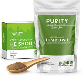 Poudre He Shou Wu Purity Natural Beauty 5oz vue avant