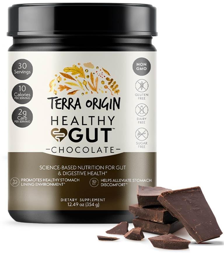 Poudre Healthy Gut TERRA ORIGIN 440g avec cuillère doseuse
