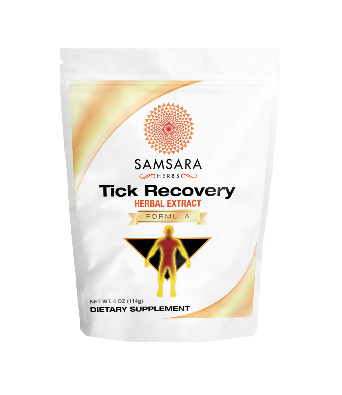 Poudre herbacée de récupération tique Samsara Herbs 114g vue avant