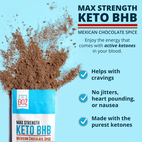 Poudre Keto BHB Dr. Boz 390g emballage