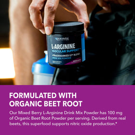 Poudre L-Arginine HAVASU NUTRITION en mode de vie actif