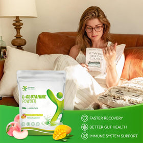 Poudre L-Glutamine Babivek 200g avec cuillère doseuse