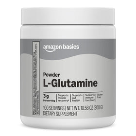 Poudre L-Glutamine Basics 370g vue de face