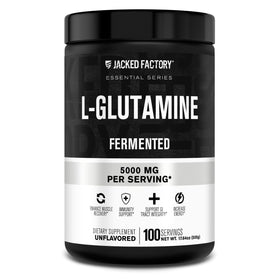 Poudre L-Glutamine Jacked Factory 590g vue de face