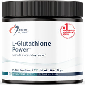 Poudre L-Glutathione Power de Designs for Health vue de face