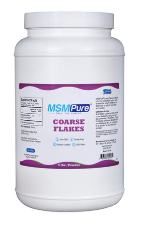 Poudre MSM MSMPure KALA HEALTH 5 lb flocons grossiers