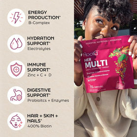 Poudre multivitaminée Root'd avec ingrédients naturels
