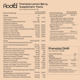 Poudre multivitamines Root'd sur un fond de cuisine
