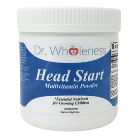 Poudre multivitaminique Head Start Dr. Wholeness vue de face