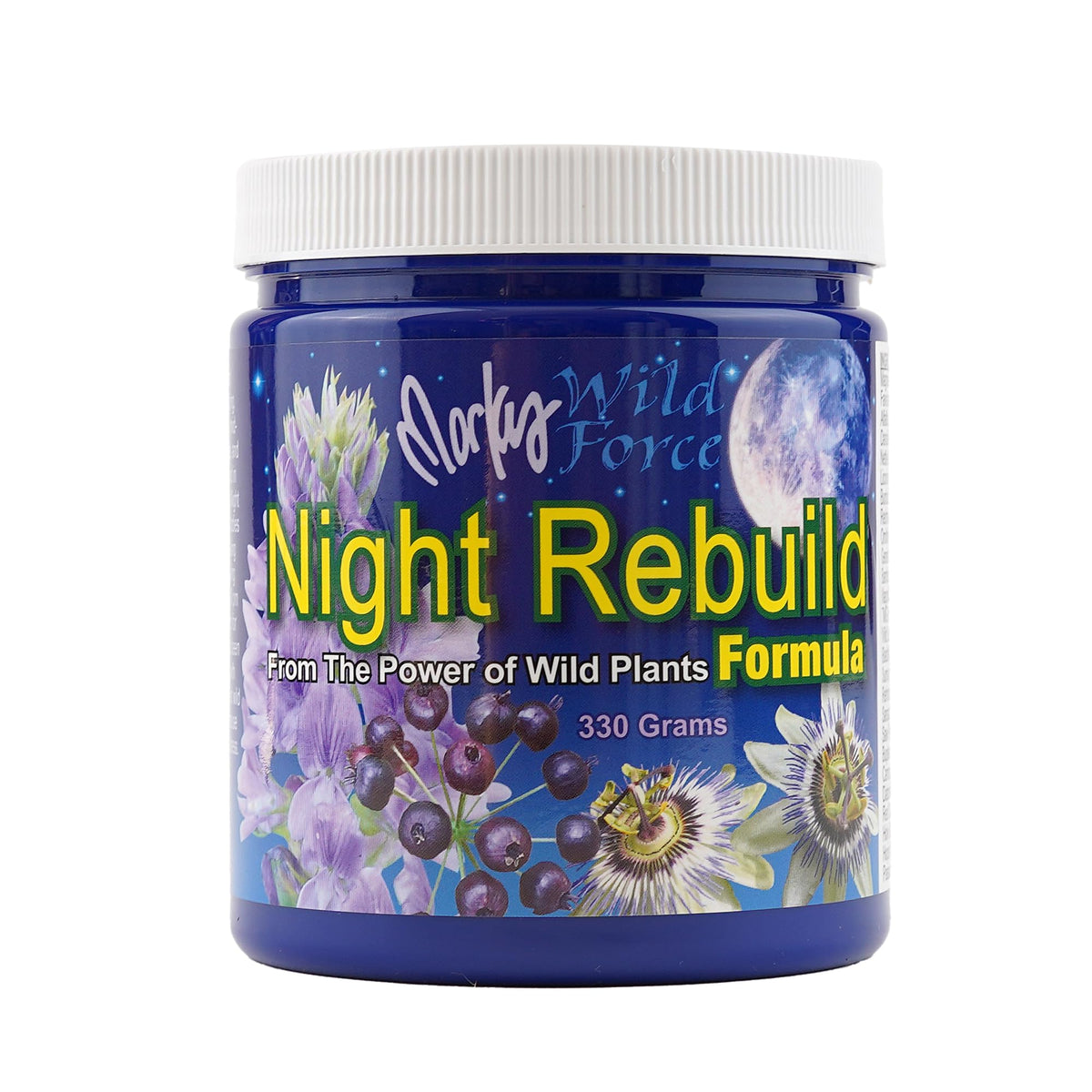 Poudre Night Rebuild de 390g avec emballage visible
