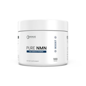 Poudre NMN Renue By Science 100g vue de face avec emballage