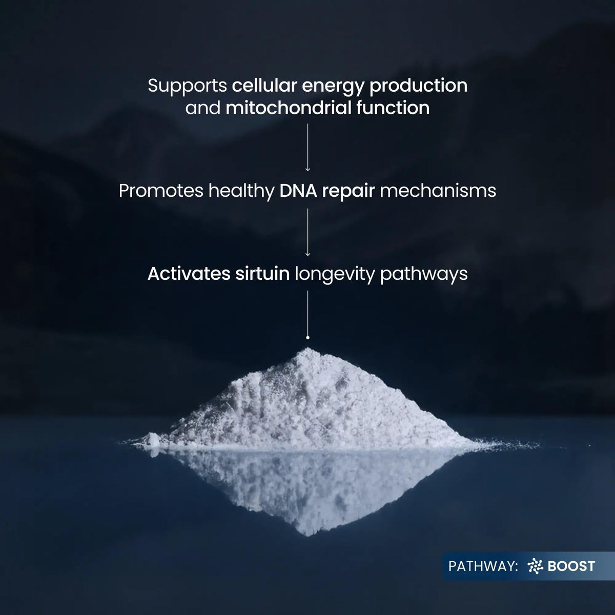 Poudre NMN Renue By Science dans un environnement de santé