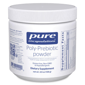 Poudre Poly-Prébiotique Pure Encapsulations 191g vue de face