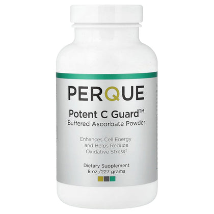 Poudre Potent C Guard de PERQUE vue de face avec emballage