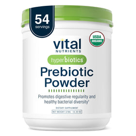 Poudre prébiotique bio Hyperbiotics 449g vue avant