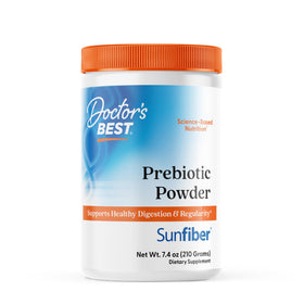 Poudre prébiotique Sunfiber de Doctor's BEST, 305g, vue de face
