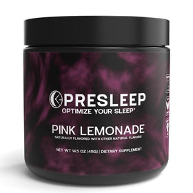 Poudre PreSleep pour le sommeil saveur citron rose vue de face