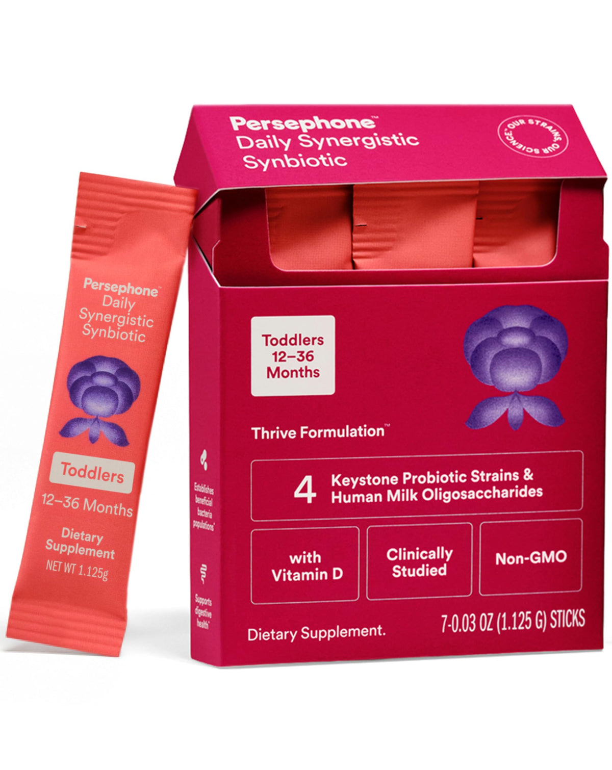 Poudre probiotique Persephone en sachets individuels