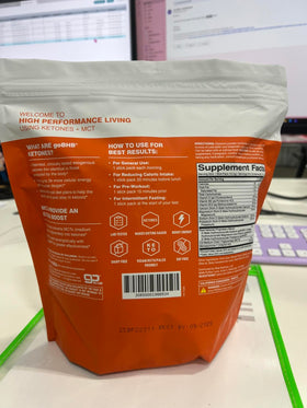 Poudre Real Ketones BHB et MCT dans un environnement de fitness