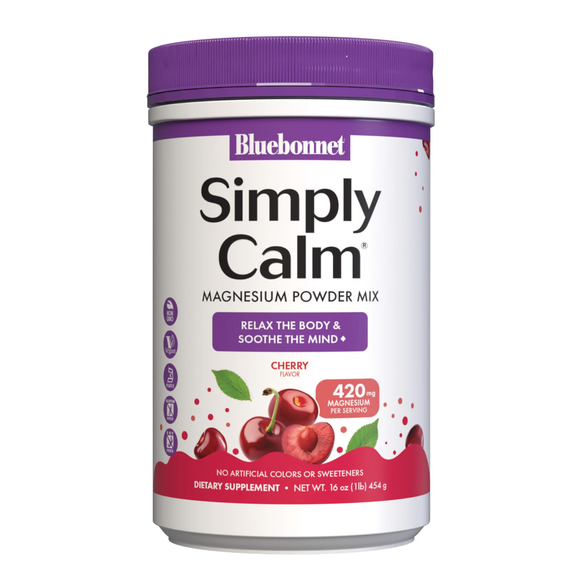 Poudre Simply Calm BlueBonnet en emballage de 549g