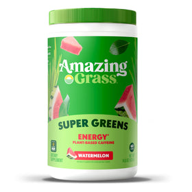 Poudre Super Greens Amazing Grass goût pastèque vue avant