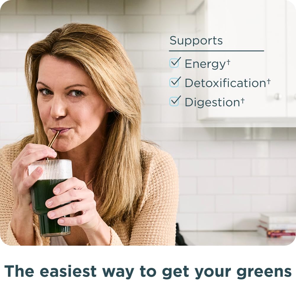 Poudre Super Greens Bio Ancient Nutrition avec fruits