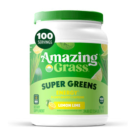 Poudre superaliment vert Amazing Grass 24,7 oz vue de face