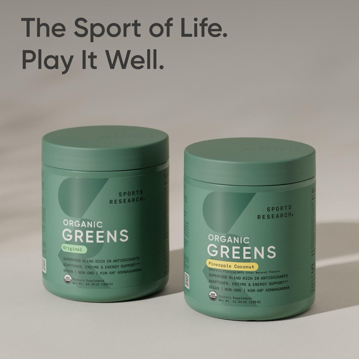 Poudre superfood bio Sports Research avec ingrédients bio