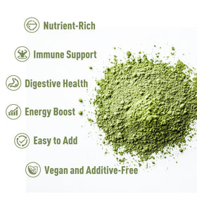 Poudre Superfood Ultime Bio 'D ORGANIC échantillon dans un bol