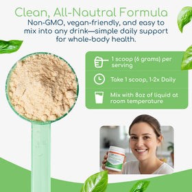 Poudre Synergie Phospholipides Return Healthy avec des fruits
