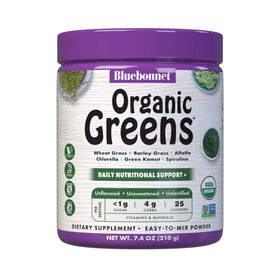 Poudre Verte Bio BlueBonnet 7,4 oz vue avant sans étiquette