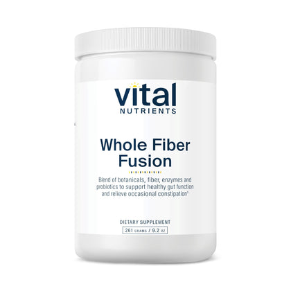 Poudre Whole Fiber Fusion de Vital Nutrients en emballage avant