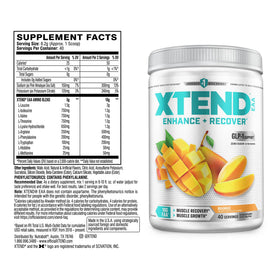 Poudre Xtend EAA + BCAA 408g avec cuillère doseuse