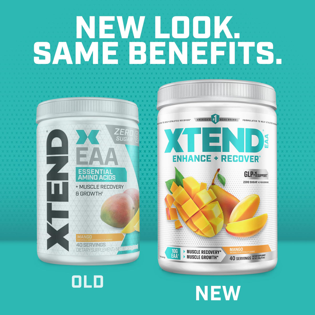 Poudre Xtend EAA + BCAA 408g avec saveur fruitée