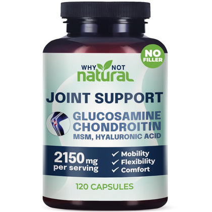 Pourquoi Not Natural complément alimentaire chondroïtine 250 mg et glucosamine 1500 mg
