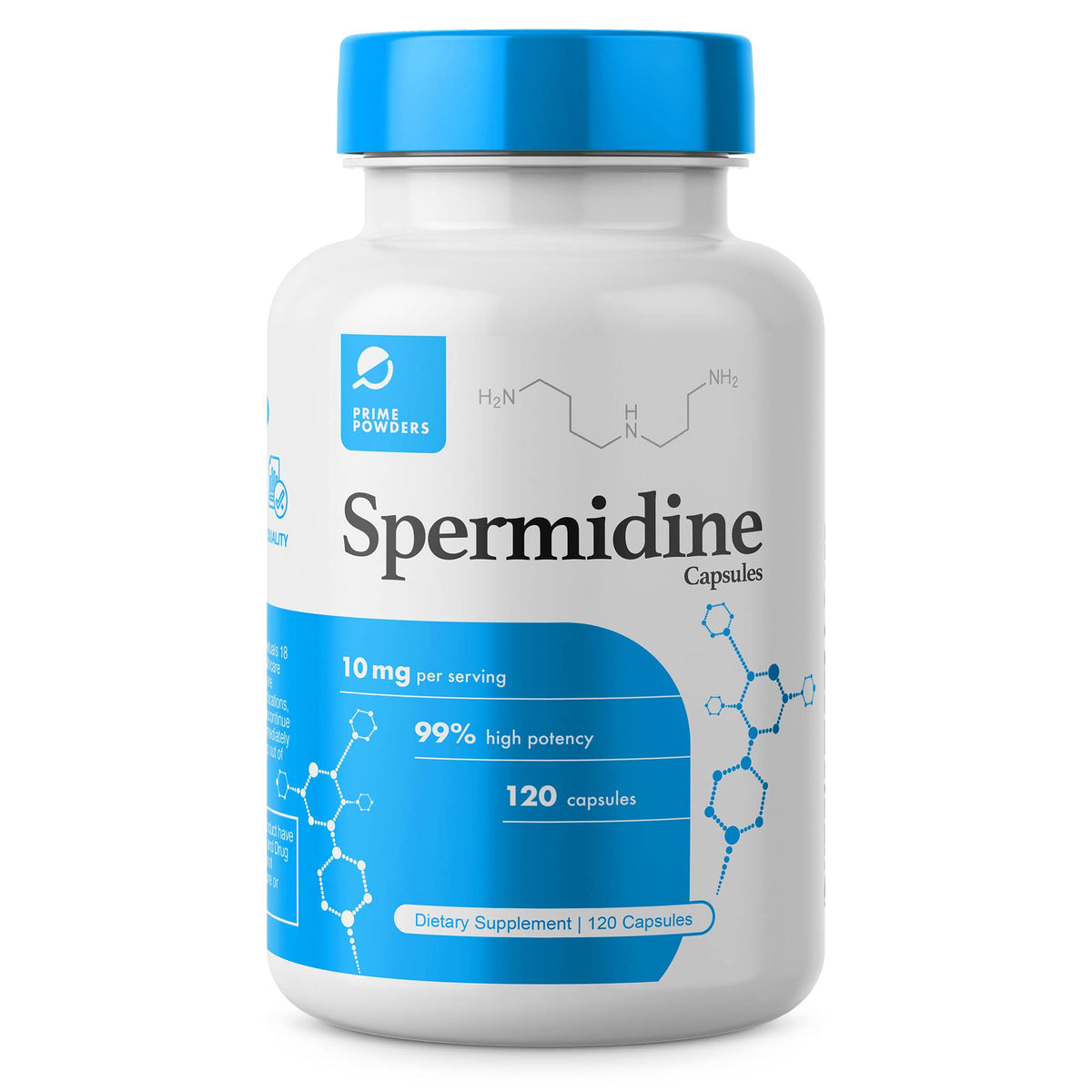 Powders Capsules de Spermidine 99% Pure vue avant