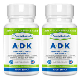 Power By Naturals ADK complément alimentaire 120 capsules