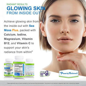 Power By Naturals Mousse de Mer Irlandais Bio capsules dans une main