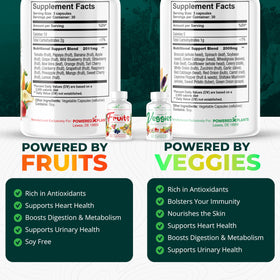 POWERED X PLANTS Capsules de Fruits et Légumes contenu d'une capsule sur une cuillère