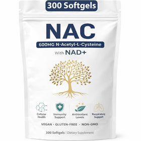 PRCYZO NAC 600mg 300 capsules végétariennes vue avant