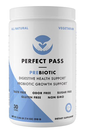 Prébiotique PERFECT PASS PHGG 100% Naturel en Poudre 299g vue de face