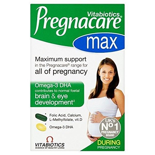 Pregnacare Max capsules et comprimés 28S + 56S vue de face