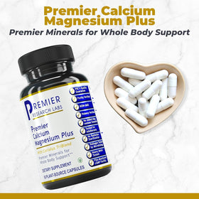 Premier Research Labs Calcium Magnesium Plus packaging