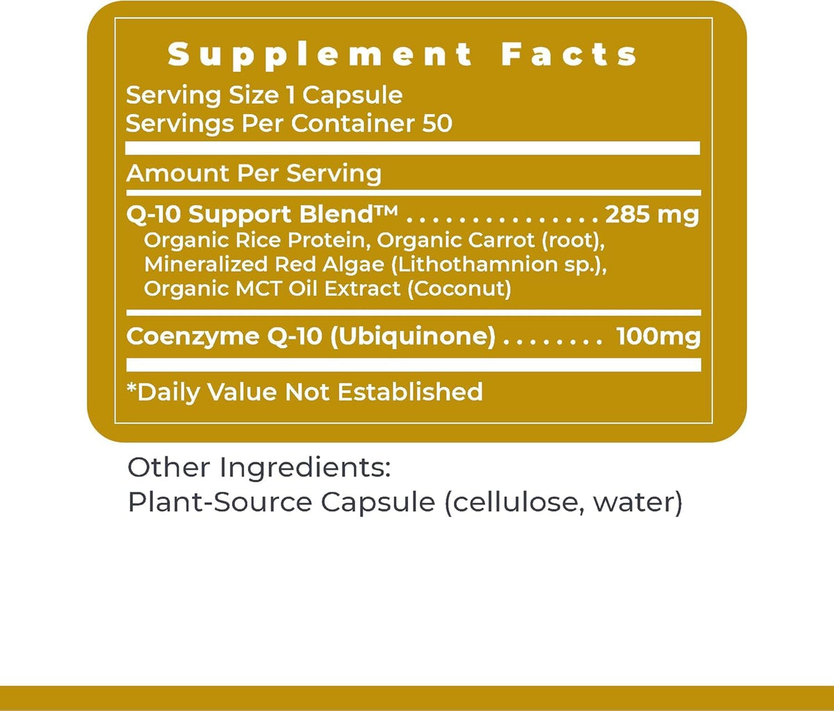 Premier Research Labs CoQ10 50 vegetarian capsules