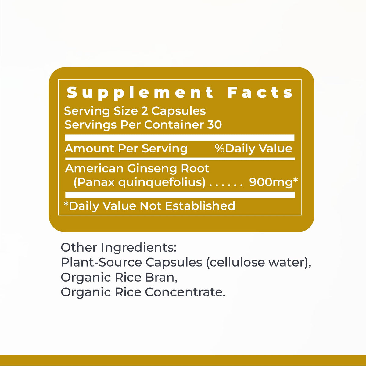 Premier Research Labs Ginseng Américain Capsules avec accessoires
