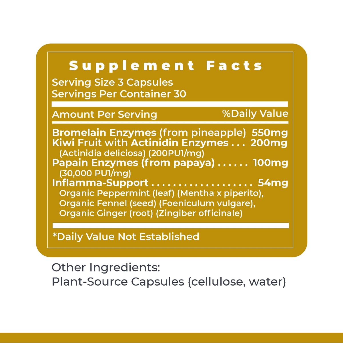 Premier Research Labs Inflammacidin, prise de capsules avec un verre d'eau