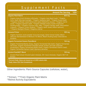 Premier Research Labs Multivitamines Végétales 120 Capsules avec d'autres compléments
