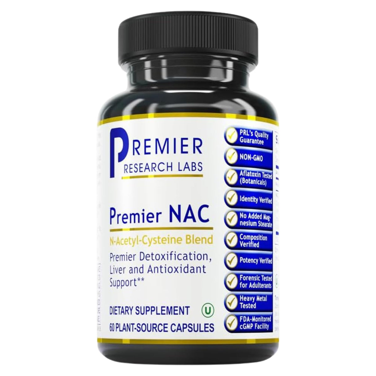 Premier Research Labs NAC 300mg boîte avant vue